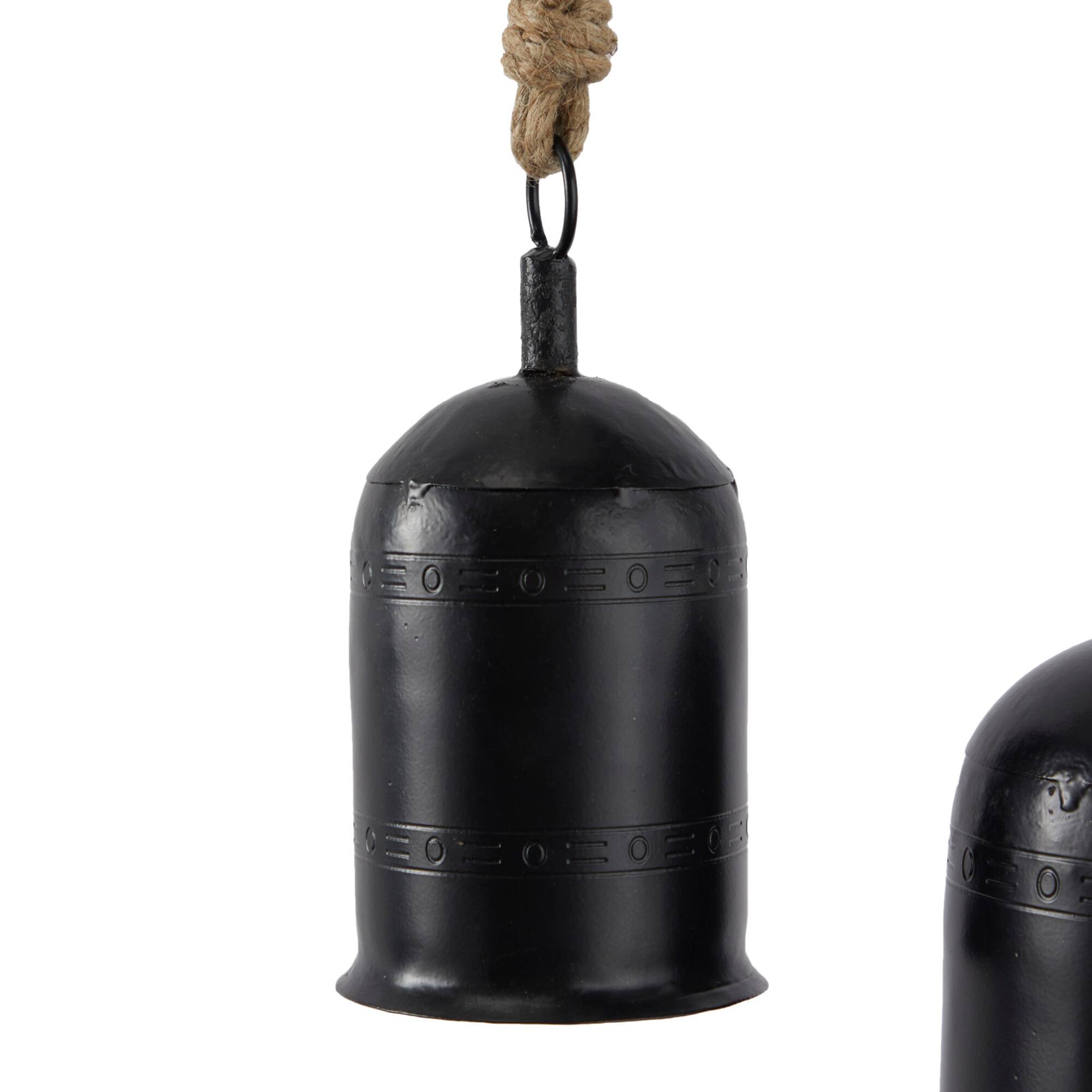 Metal Bohemian Decorative Cowbells Set